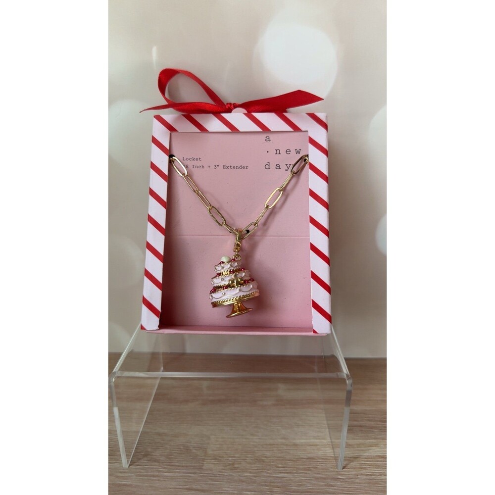 Pink Cake Locket Necklace | a new day